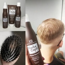 FORTE CAPIL Shampooing, lotion et baume - réduisent la perte de cheveux androgénétique ou hormonale