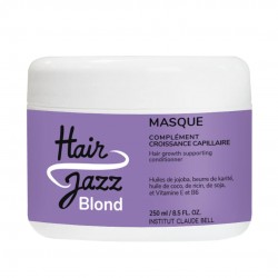 Masque Hair Jazz pour cheveux blonds et gris éliminant les tons jaunes