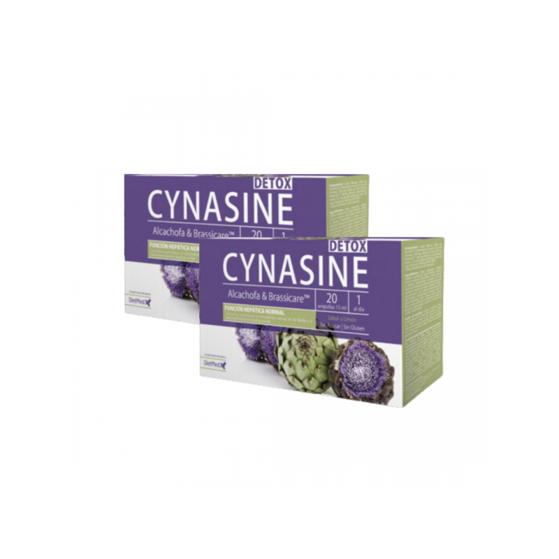 2 zum Preis von 1! Zur Reinigung des Körpers und Entfernung von Giftstoffen - CYNASINE DETOX