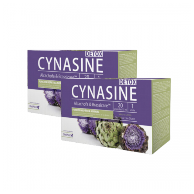 2 zum Preis von 1! Zur Reinigung des Körpers und Entfernung von Giftstoffen - CYNASINE DETOX