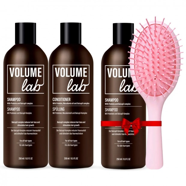 VOLUME LAB Basis-Set: Shampoo und Conditioner + Geschenk