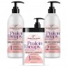 Dreifachstarke Proteintherapie für das Haar: Shampoo, Conditioner und Maske