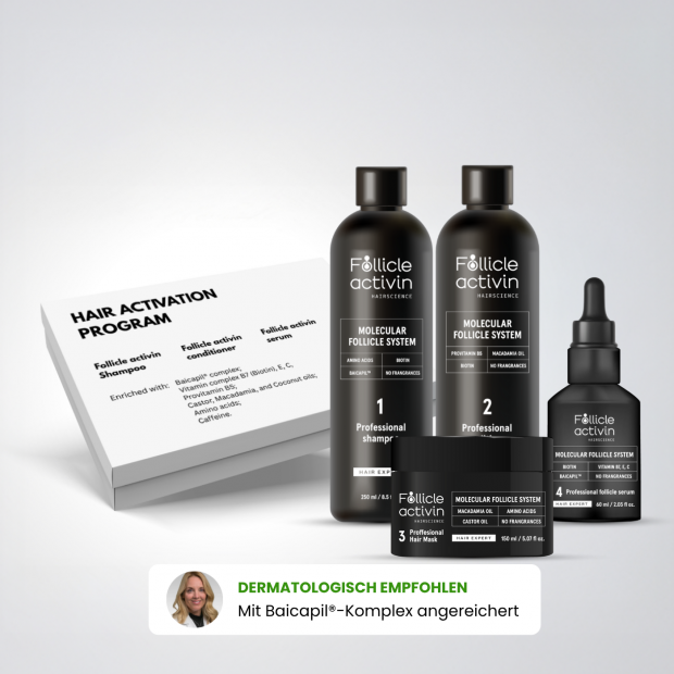 Follicle activin - le coffret pour une nouvelle croissance des cheveux